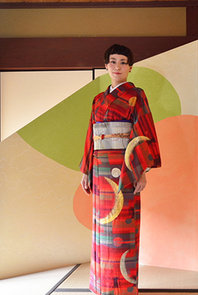 着物姿の女性