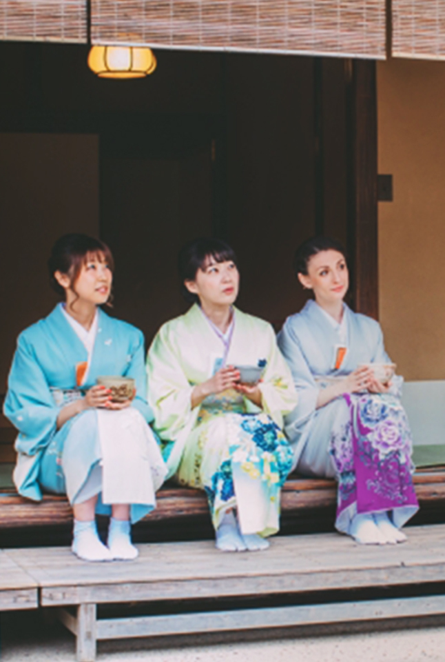 浴衣姿の女性